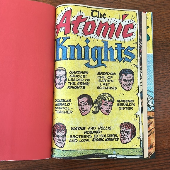 The Atomic Knights Hardcover by John Broome and Murphy Anderson DC Comics 2010 - Picture 4 of 5